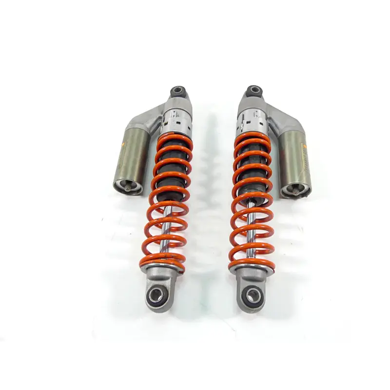 2009 Harley XR1200 Sportster Red Rear Shock Damper Absorber Set - Read 54700-10