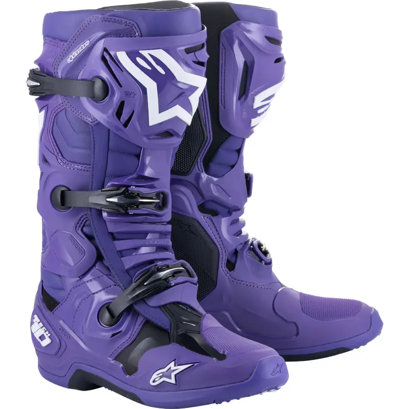 Tech 10 Boots Ultraviolet Black Sz 8