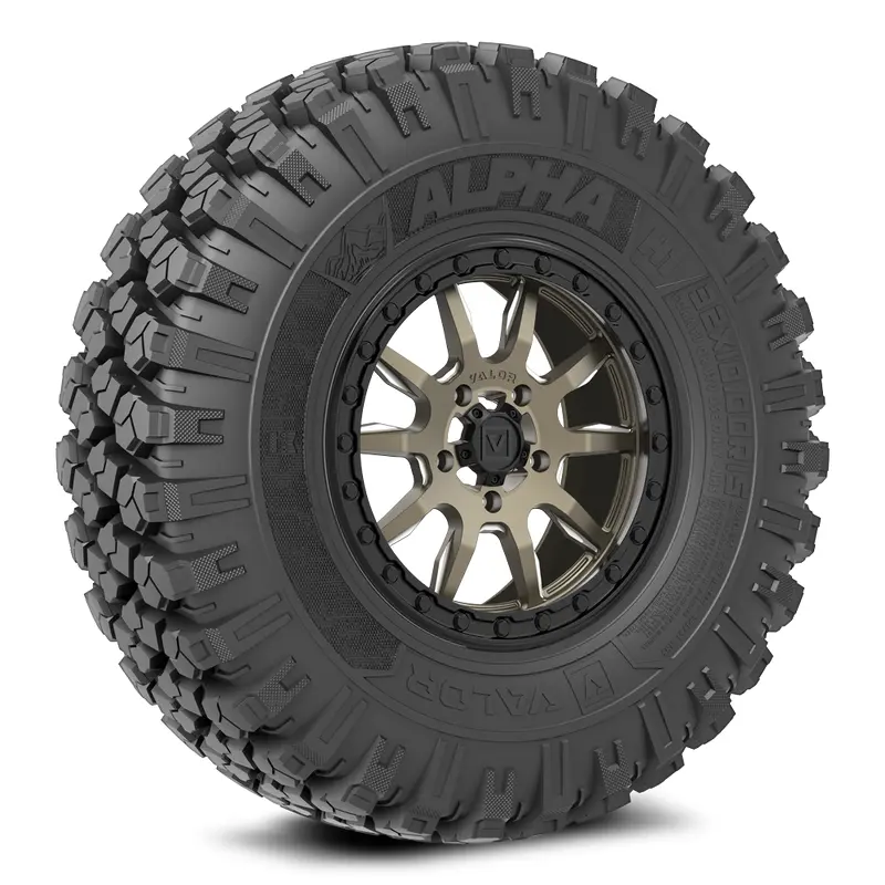 V15 Satin Bronze 5x114.3 on Alpha H2 35x10R15