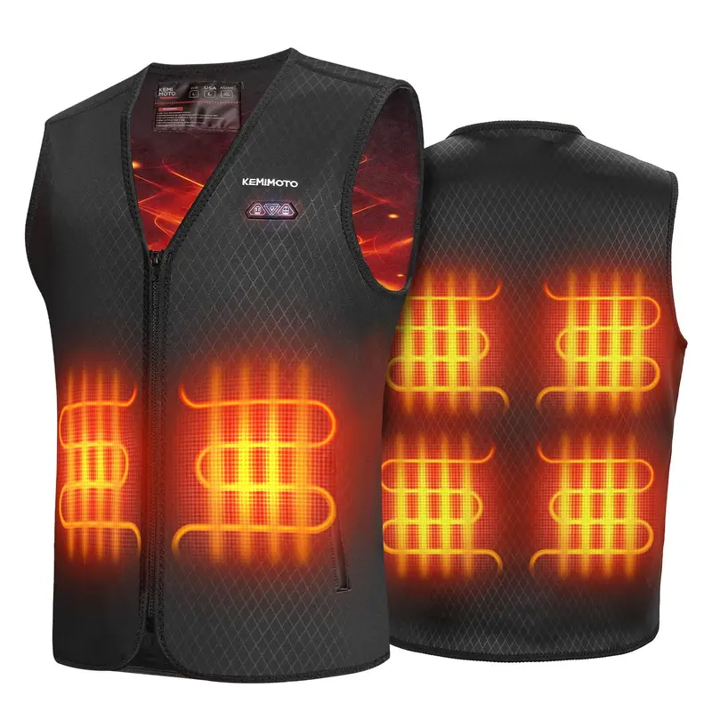 Mens Heated Vest  Electric Warming Vest for Hunting & Winter Sports (No Battery)
