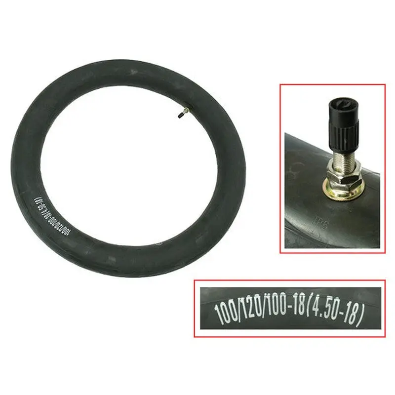 HEAVY DUTY TUBE TYRE TECH 100/120/100-18  4.50-18 3MM THICKNESS