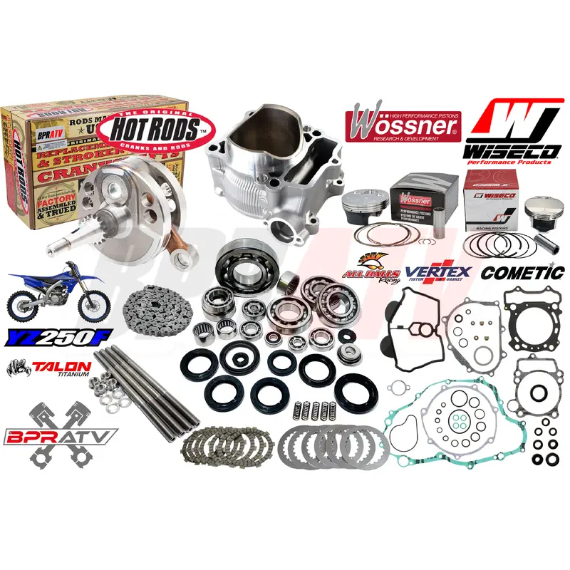 03-13 YZ250F YZ 250F 83mm 320cc Big Bore Stroker +3 Complete Engine Rebuild Kit