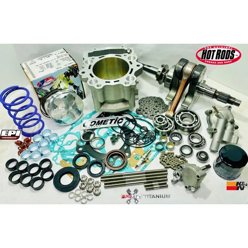 Rhino 660 102mm Big Bore Stroker Kit EPI Clutch Top Bottom End Assembly Repair