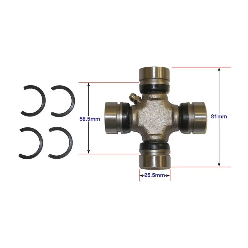 Universal Joint  Polaris  Many models see fitment below  Rear Axles