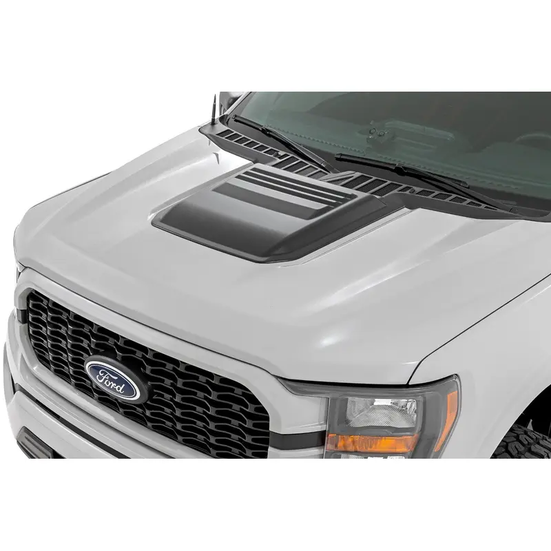 Hood Scoop | E7 Velocity Blue | Ford F-150 2WD/4WD (2021-2025) | HS30010-E7