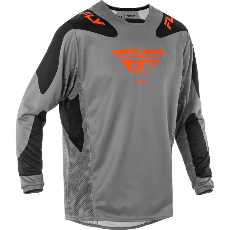 Kinetic Sym Jersey Grey/Orange/Black Md