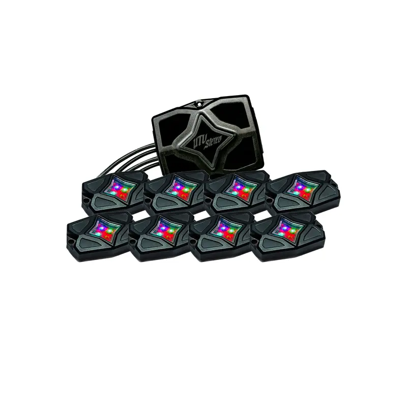 RGBW Rock Light Kit - 8pcs | UTVS-RLKIT8