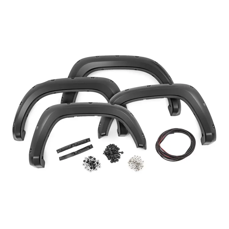 Pocket Fender Flares | 089 Wind Chill | Toyota Tacoma 2WD/4WD (2016-2023) | F-T11621A-089