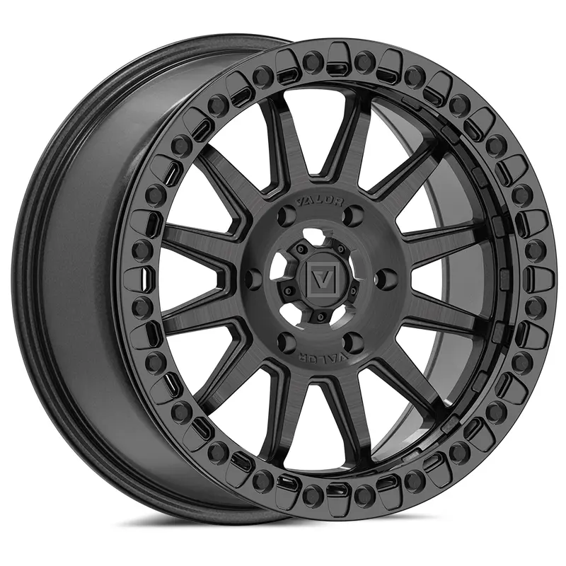 V09 17X8 +40 6X139.7 BRUSHED CHARCOAL