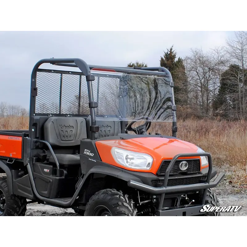 Kubota RTV Scratch-Resistant Full Windshield