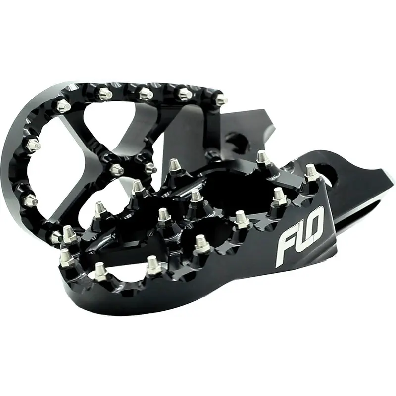 FLO MOTORSPORTS PRO SERIES FOOT PEGS BLACK FPEG-792BLK