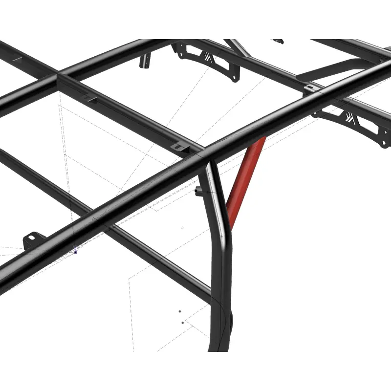 Cage Option: Rear Grab Handles RZR XP (4-Seat)