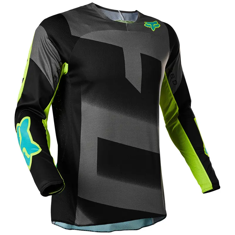 FOX 360 RKANE JERSEY [GREY/YELLOW] XL