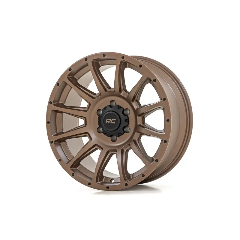 Rough Country 90 Series Wheel | One-Piece | Bronze | 20x9 | 6x5.5 | -12mm | 90201212