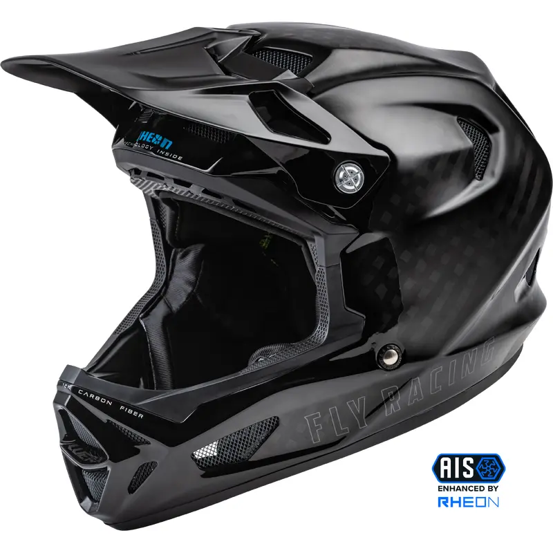 FLY RACING Werx R Carbon Helmet Black Carbon XL - Part 73-9220X