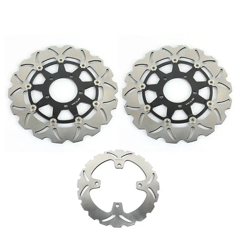 Front Rear Brake Disc Rotors for Kawasaki Ninja ZX-14R/ABS ZZR1400 2006-and up