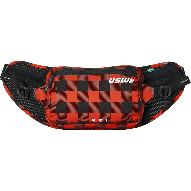 USWE Waist Hip Pack - 2L - Flannel Red 202083048
