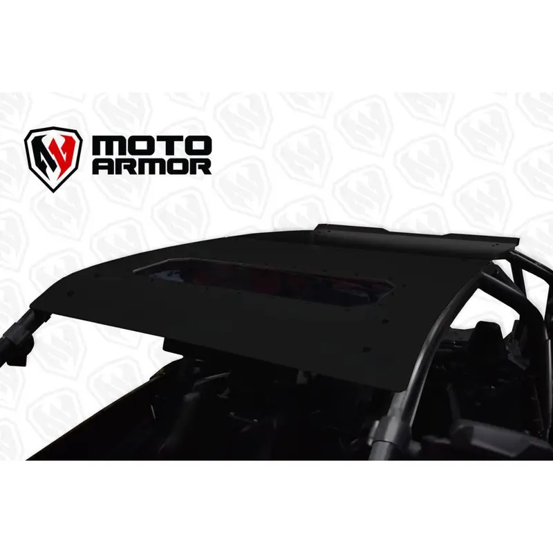 Moto Armor Black Aluminum Roof With Sunroof MA-RZPRO-RF-4-AL-BLK