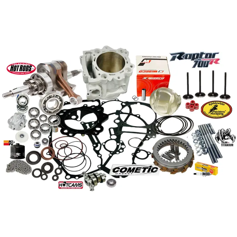09-14 Raptor 700 Rebuild Complete Motor Engine Kit Hot Cam Valves Top Bottom End