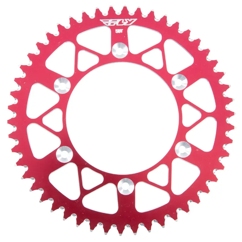 FLY RACING SPROCKET REAR 50T RED 225-50 RED