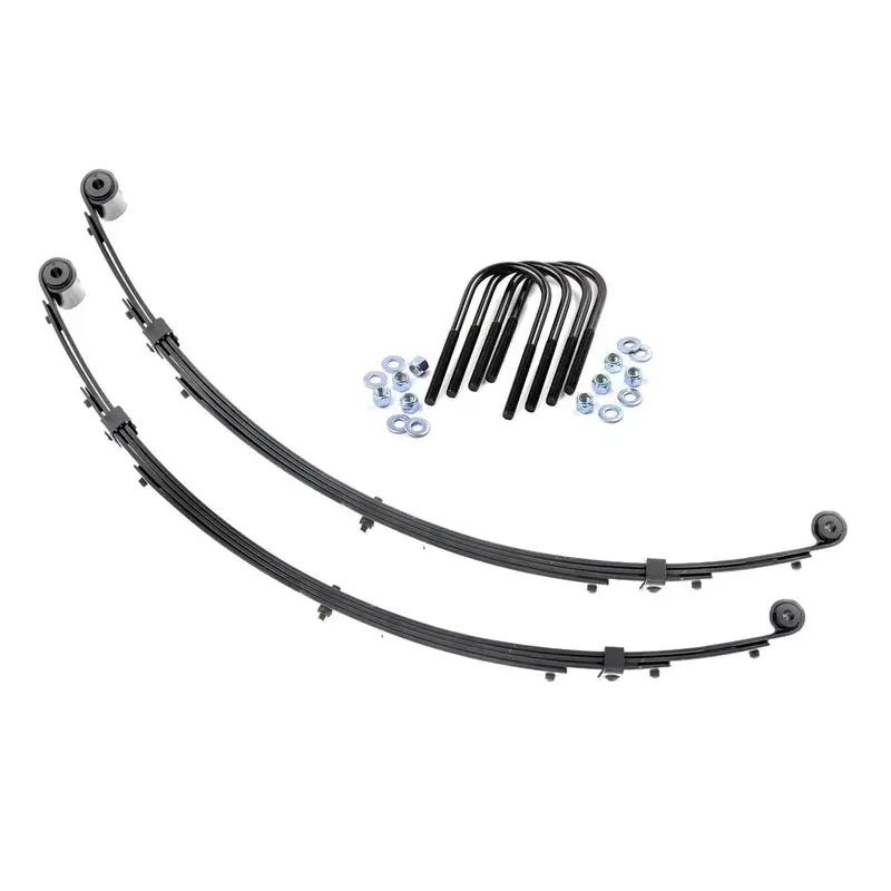 Front Leaf Springs | 4" Lift | Pair | Jeep Wrangler YJ 4WD (1987-1995) | 8010Kit