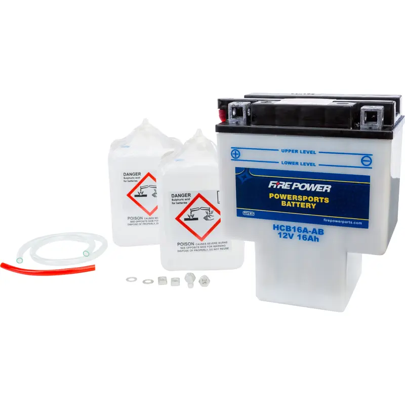 FIRE POWER BATTERY W/ACID HCB16A-AB 12V HEAVY DUTY HCB16A-AB
