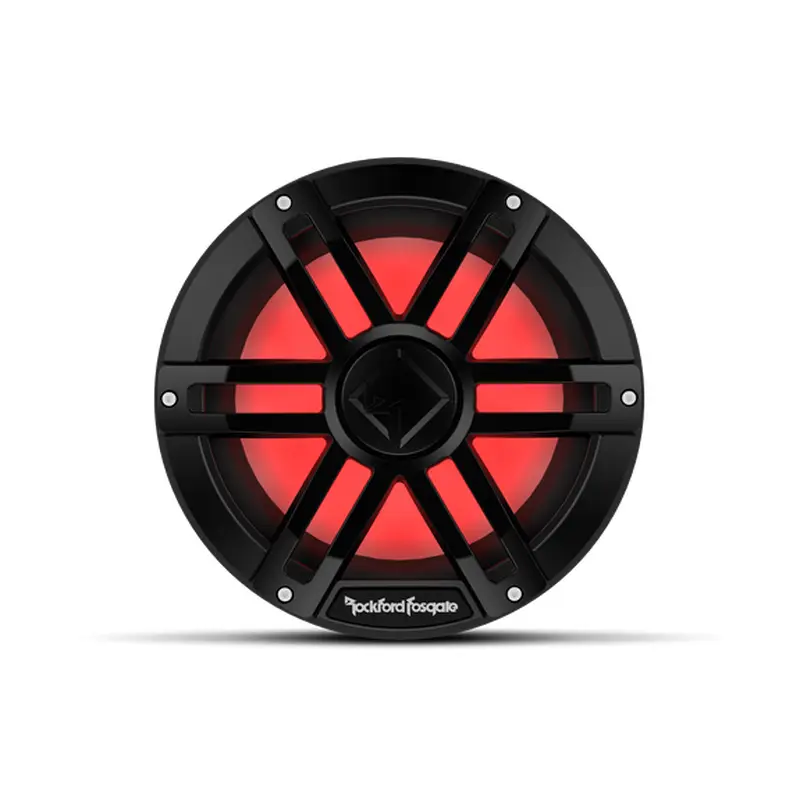 ROCKFORD FOSGATE M1 10" DVC 4 Color Optix Marine Subwoofer - Black