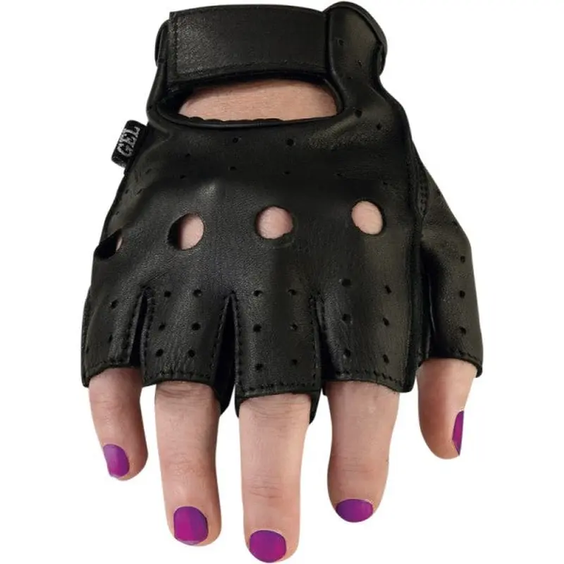 Demi-Gants de Moto Cuir 243 Femme