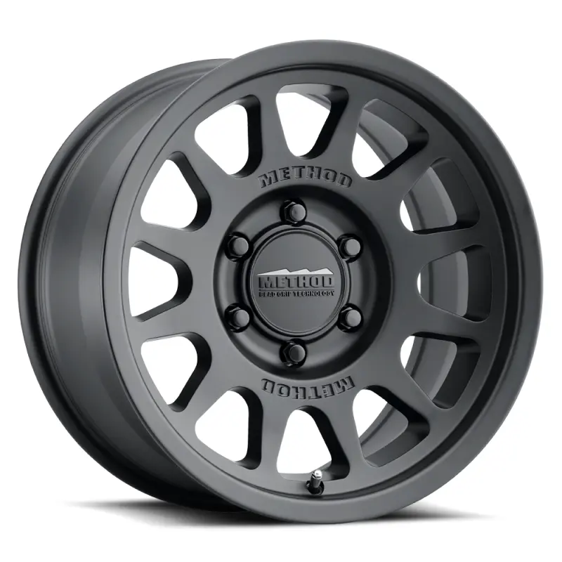 Method MR703 17x7.5 +50mm Offset 6x130 84.1mm CB Matte Black Wheel