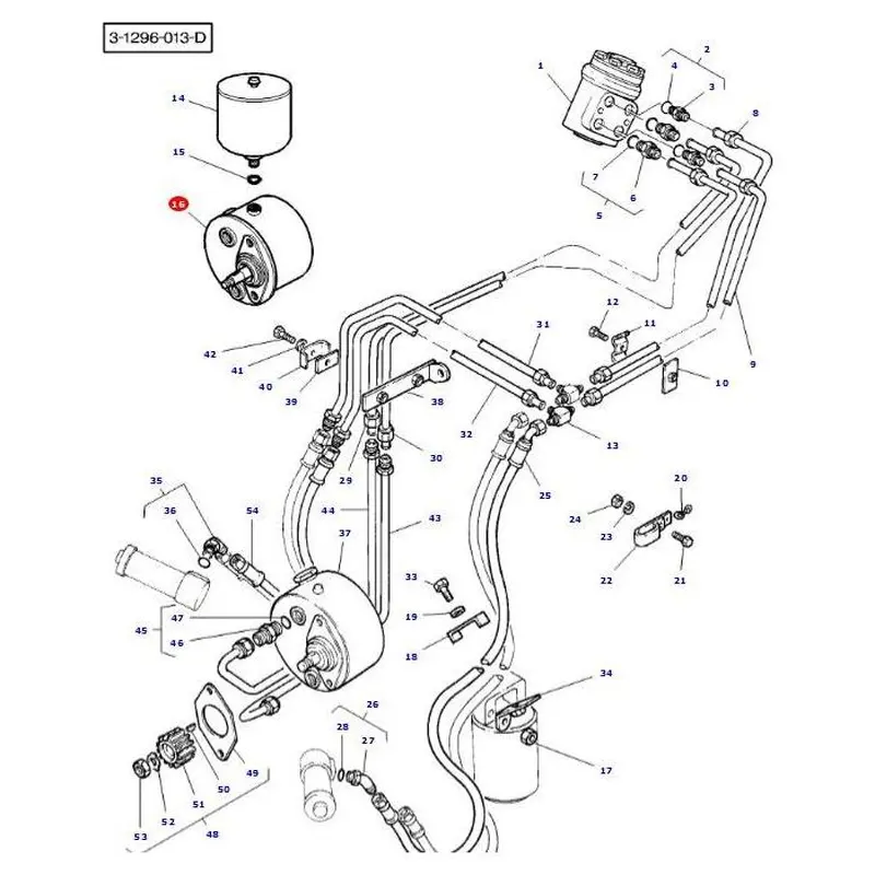 Massey Ferguson - Steering Pump - 3774614M91