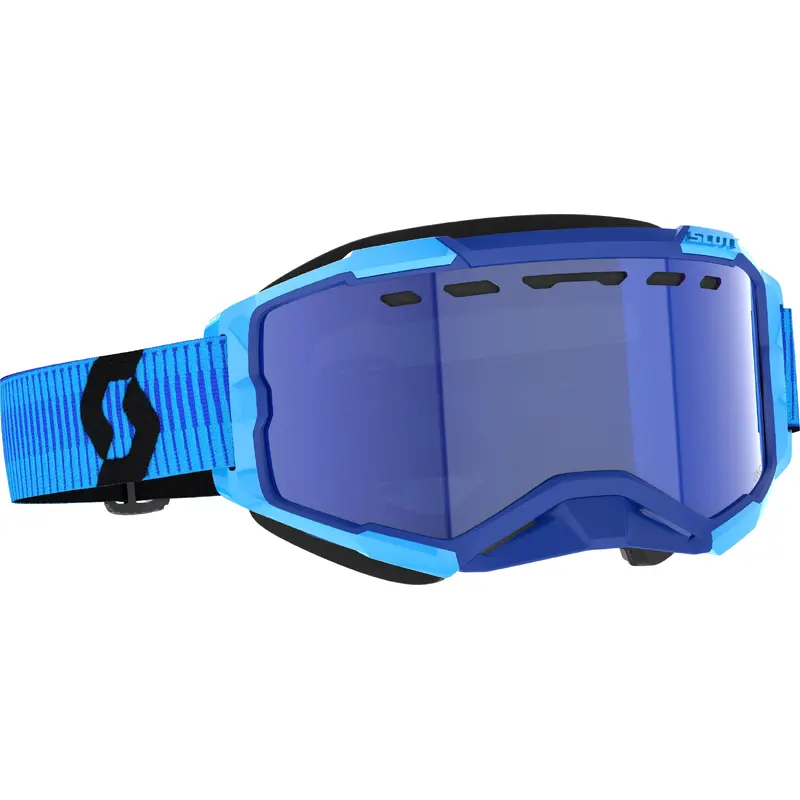Fury Snowcross Goggle Blue/Black Enhcr Blue Chrm