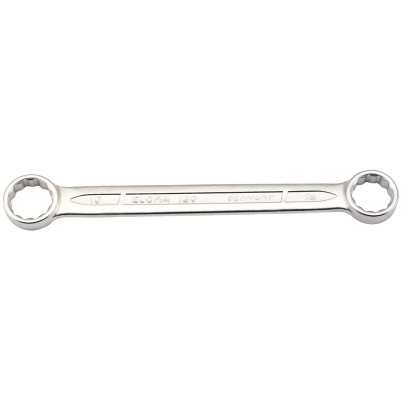 Draper Elora Flat Metric Ring Spanner, 14 X 15mm - 120-14x15