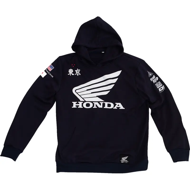 D'COR VISUALS Honda Factory Sweatshirt - Navy - XL 85-209-4