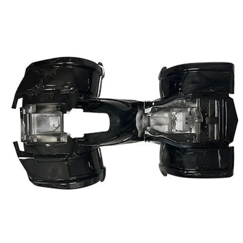 ATV Body Fender Kit - 2 piece - Shiny Black - Coolster 3150, Tao Tao Bull, Rhino
