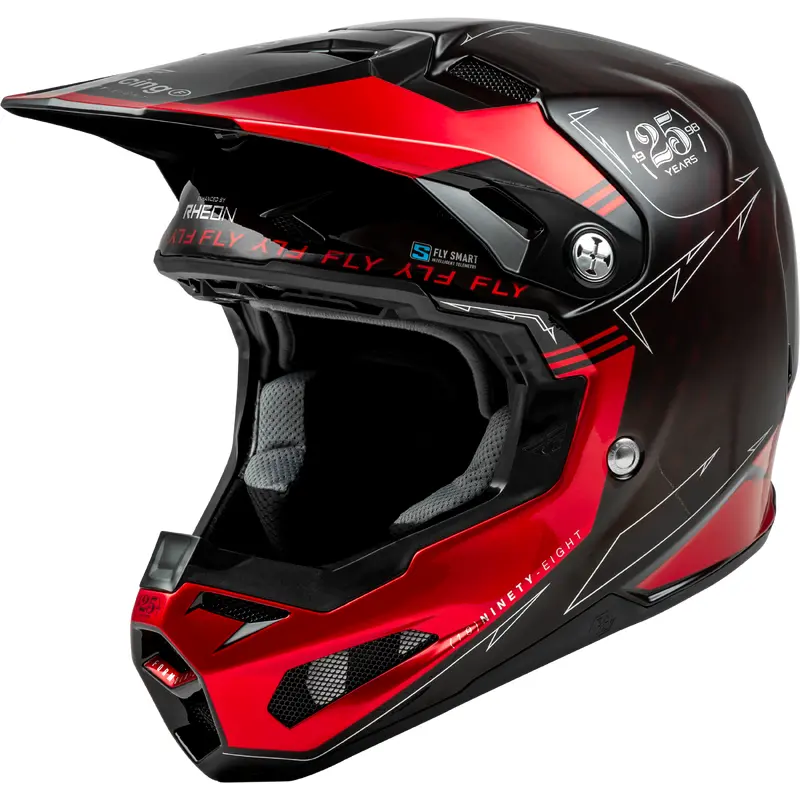 Formula S Carbon Legacy Helmet Red Carbon/Black Md