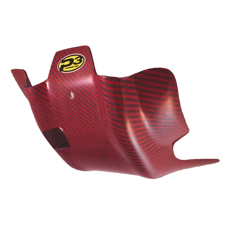 Beta - P3 Skid Plate, 2-stroke, Red, 2018