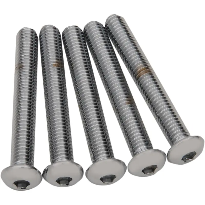 DRAG SPECIALTIES Bolts - Button Head/Replacement - 3/8"-16 x 2-3/4" - 5 Pack MPB835