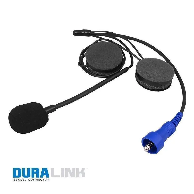 ALPHA AUDIO OFF ROAD HELMET KIT WITH SPEAKERS & MIC