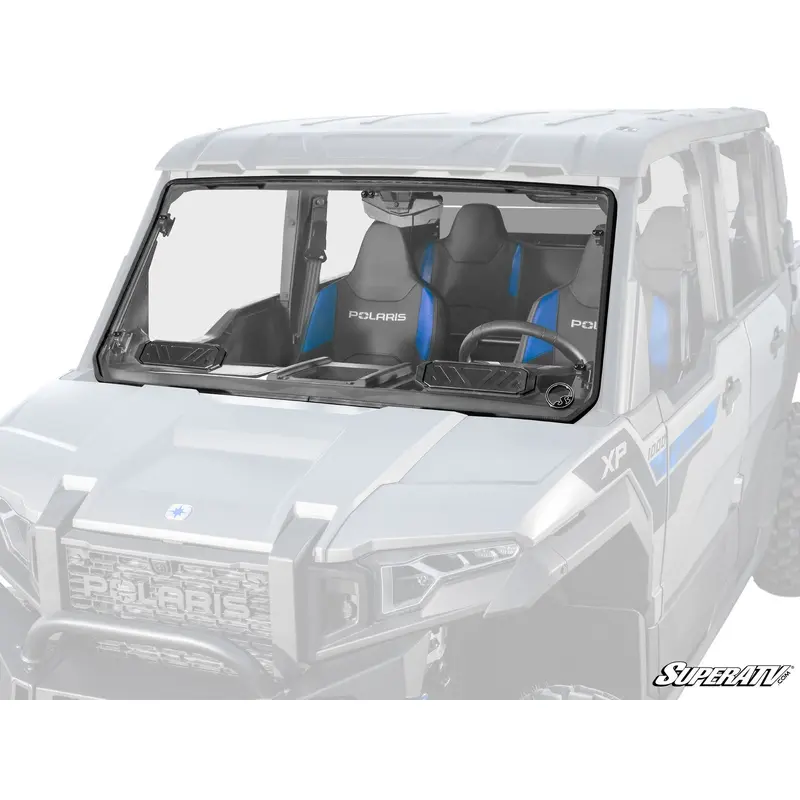SuperATV Polaris Xpedition Scratch-Resistant Vented Full Windshield
