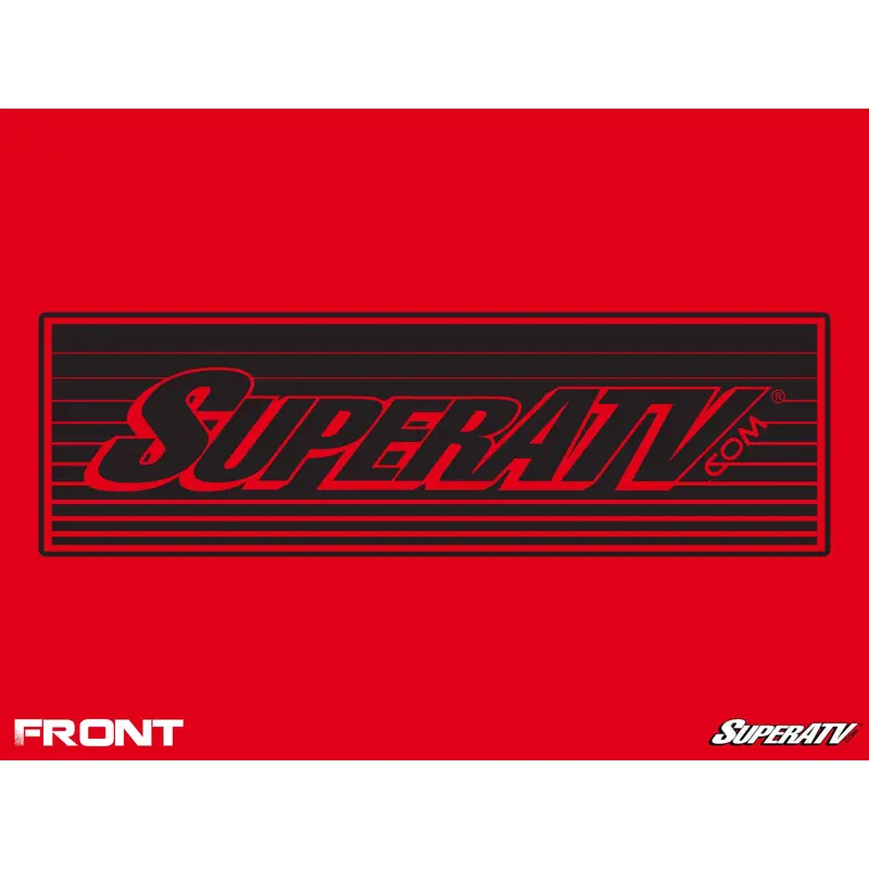 SuperATV Red Banded Logo Hoodie