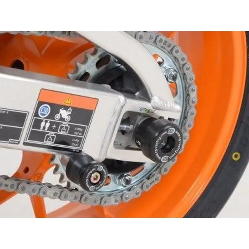 R&G Racing Black Swingarm Protectors For 2008-2012 Honda CBR1000RR Fireblade