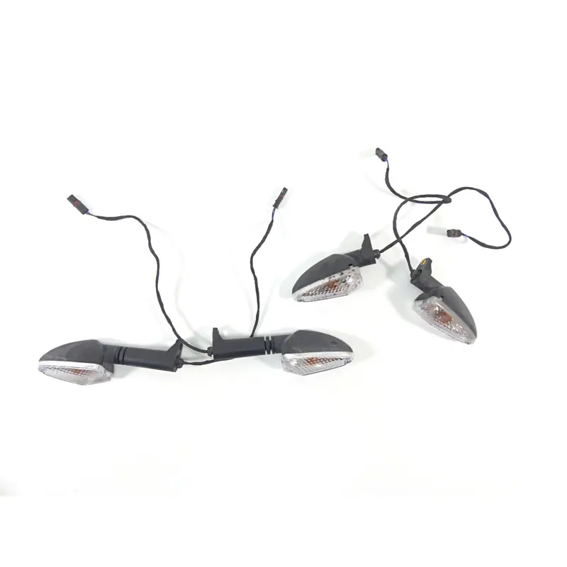 2013 BMW F800GS STD K72 Front Rear Oem Turn Signal Blinker Set 63138534353