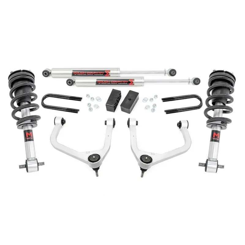 Rough Country | 3.5 Inch Lift Kit | M1 Struts/M1 | GMC Sierra 1500 2WD/4WD (2025) | 110540