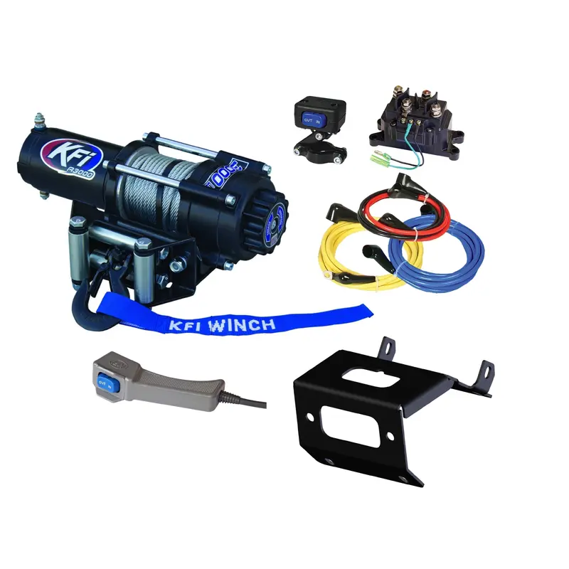 KFI A3000 lb Winch Kit for Honda Rancher TRX420 TE