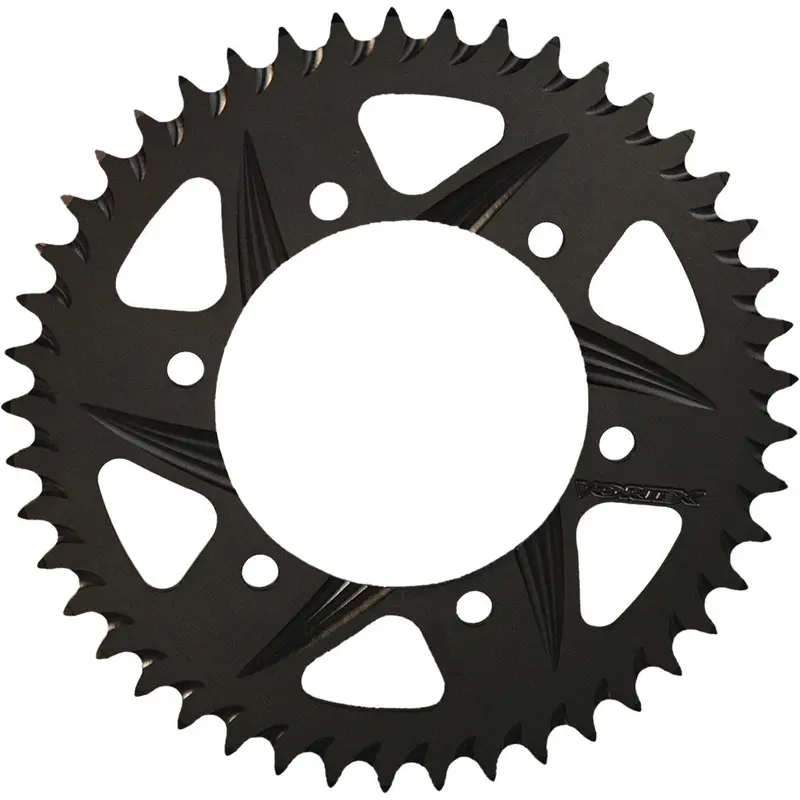 VORTEX F5 REAR ALUMINUM SPROCKET BLACK HARDCOAT 42T 454K-42
