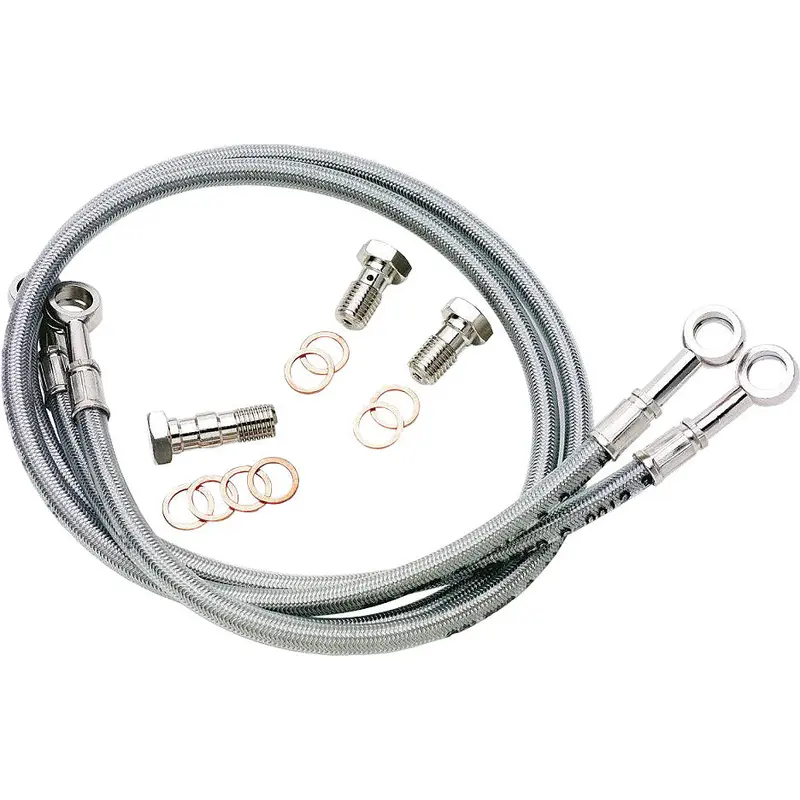 GALFER BRAKE LINE FRONT SILVER YAMAHA FK003D652-3
