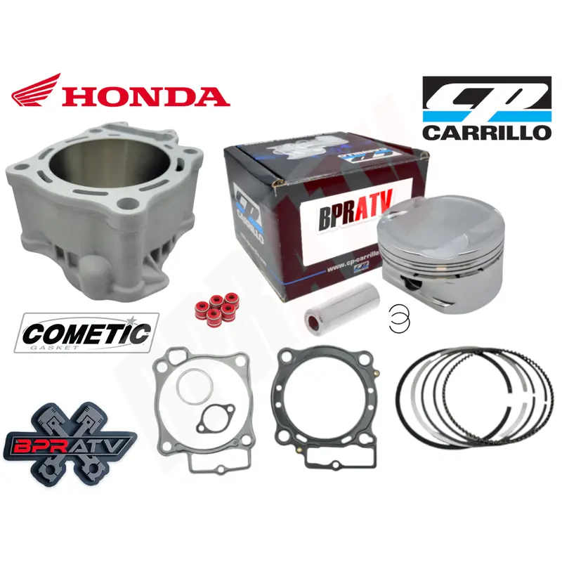 04 05 TRX450R TRX 450R 94mm Stock Bore CP-Carrillo 11:1 Cometic MLS Top End Kit