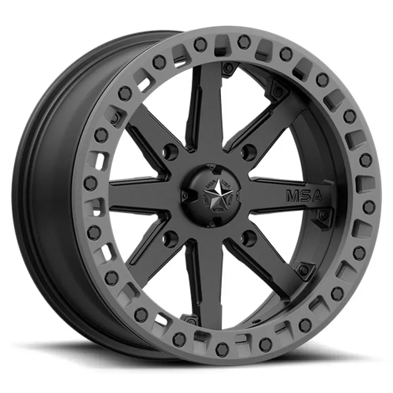 MA031 14X7 4X137 S-BLK M-GRY RING 00MM
