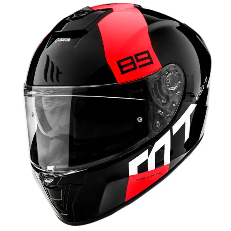 MT BLADE 2 SV [89 MATT BLACK/RED] 54 XS