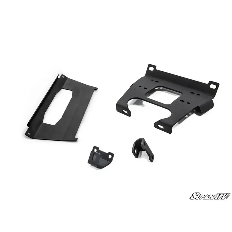 POLARIS XP TURBO WINCH MOUNT PLATE, SUPERATV WM01-001-00